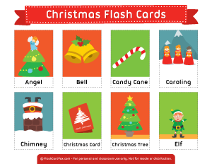 Christmas Flash Cards