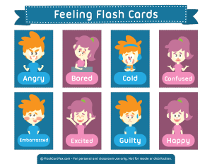Feeling Flash Cards