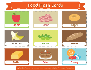 Food Flash Cards