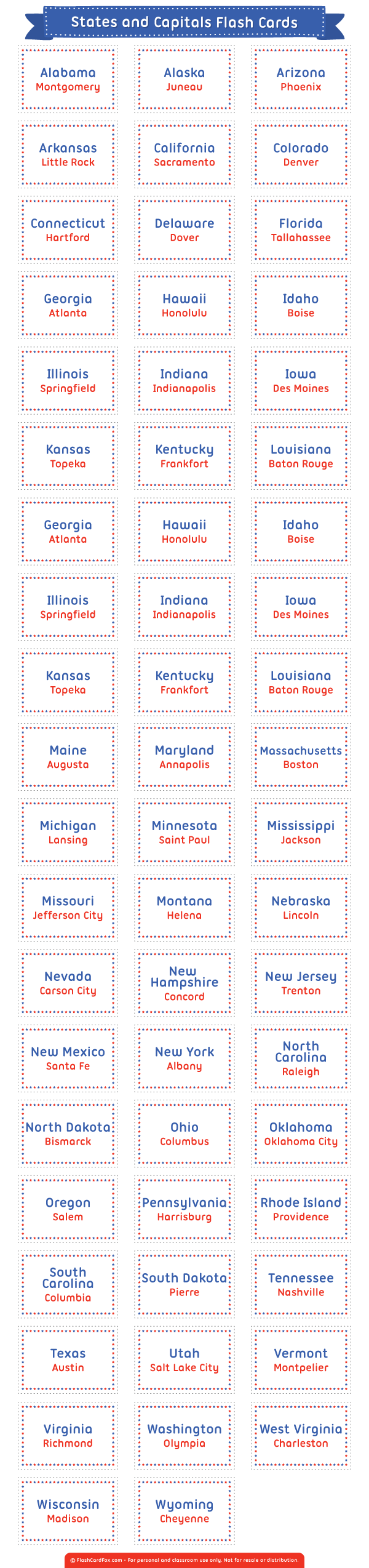states-and-capitals-printable-flashcards